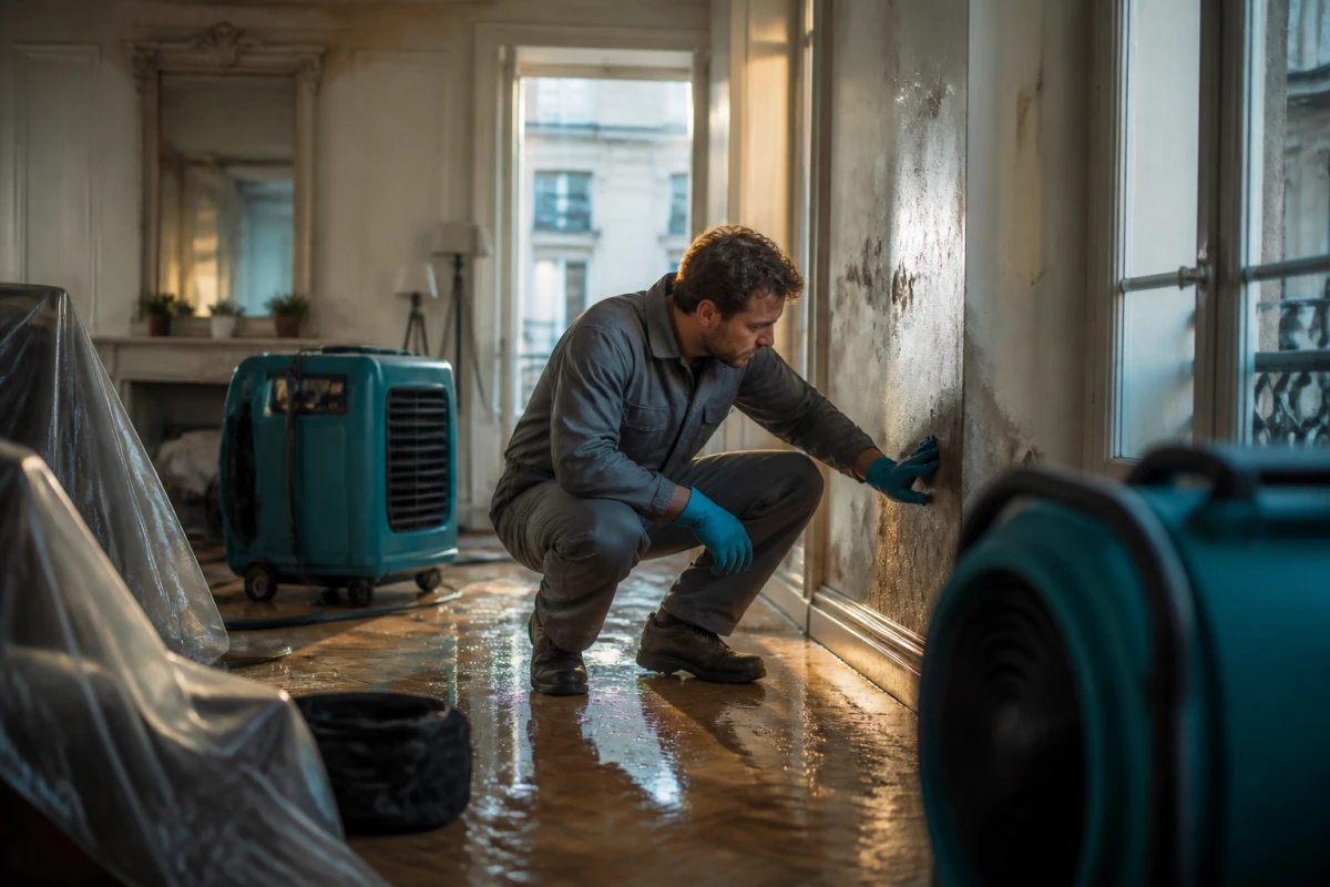 Décontamination et assainissement après dégât des eaux Alfortville
